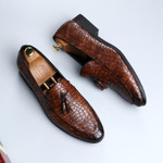 Men Dress Shoes Luxury Fashion Lace-up Oxford Shoes Top Brand Design