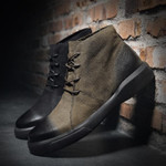 Men Ankle Boots High Quality Leather Cool Street Style Lace Up Boots