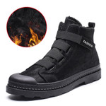 Men Ankle Boots Military Style Plush Warm  Top Quality Winter Boots