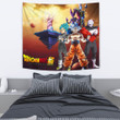 Dragon Ball Anime Tapestry | DB Super Saiyan Beerus Jiren Desert Tapestry Home Decor GENZ0702