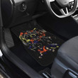 Anime Hero Front And Back Car Floor Mats Universal Fit