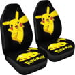 Funny Pikachu Pokemon Anime Fan Gift Car Seat Covers H Universal Fit