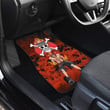 Portgas D. Ace One Piece Car Floor Mats Manga Mixed Anime Red Universal Fit