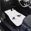 Cute Anime Shame Eyes Car Floor Mats Universal Fit