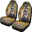 Naruto Anime Car Seat Covers | Adult Naruto Sasuke And Obito Fighting Mode Seat Covers