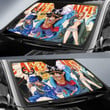Team One Piece Car Sun Shades Anime Fan Gift H Universal Fit