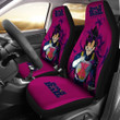 Vegeta Angry Dragon Ball Anime Purple Car Seat Covers Unique Design