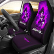 Vegeta Purple Color Dragon Ball Anime Car Seat Covers Unique Design