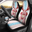 Zero Two Angy Anime Girl Car Seat Covers For Fans