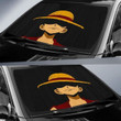 Luffy Anime One Peace Car Sun Shades Universal Fit