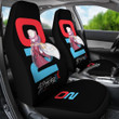 Zero Two Anime Girl Car Seat Covers For Fans