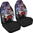 Dragon Ball Anime Car Seat Covers | DBZ Goku Vegeta Vs Jiren Berrus Fantastic Galaxy Seat Covers