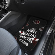 Naruto Anime Car Floor Mats Akatsuki Anti Social Social Club Itachi Eyes Car Mats