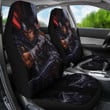 Berserk Anime Car Seat Covers - Guts Sitting With His Armors Red Eye Seat Covers