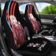 Darling In The Franxx Anime Car Seat Covers | Cute Zero Two Red Monster Hug Hiro Seat Covers