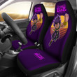 Vegeta Minimal Sunshades Dragon Ball Anime Violet Car Seat Covers