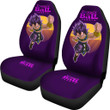Vegeta Minimal Sunshades Dragon Ball Anime Violet Car Seat Covers
