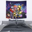 Dragon Ball Anime Tapestry | DB Goku Vs Villains Purple Galaxy Tapestry Home Decor GENZ0701