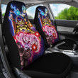 Dragon Ball Anime Car Seat Covers | DB Fight Evolution Red Powerful Ball Seat Covers