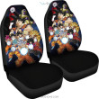 Dragon Ball Anime Car Seat Covers | DB Goku All Forms Vs Golden Frieza And Jiren Seat Covers GENZ2402