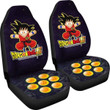 Goku Funny Jump Dragon Ball Anime Car Seat Covers Universal Fit