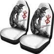 Berserk Anime Car Seat Covers - Guts The Beast Of Darkness Black White Seat Covers