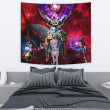 Dragon Ball Anime Tapestry | DB Super Saiyan Goku Vs Villains Red Galaxy Tapestry Home Decor GENZ2404