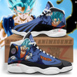 Dragon Ball Vegito Air Jordan 13 Sneakers Custom Anime Shoes