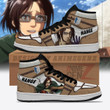 Attack On Titan JD Sneakers Hange Zoe Custom Anime Shoes