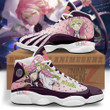 Demon Slayer Air JD13 Sneakers Mitsuri Kanroji Air Jordan 13 Custom Anime Shoes