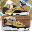 One Piece Usopp Air Jordan 13 Sneakers Custom Anime Shoes