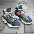 Dragon Ball Vegeta Super Saiyan God Air Jordan 13 Sneakers Custom Anime Shoes