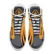 Demon Slayer Air JD13 Sneakers Agatsuma Zenitsu Sneakers Custom Anime Shoes