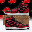 Akatsuki JD Sneakers Naruto Custom Anime Shoes Special Design