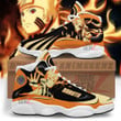 Naruto Bijuu Mode Anime Air Jordan 13 Sneakers Custom Anime Shoes