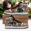Attack On Titan JD Sneakers Levi Ackerman Custom Anime Shoes