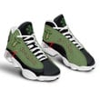 Back Clover Green Mantis Air Jordan 13 Custom Anime Shoes