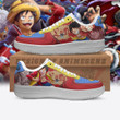 One Piece D.Luffy Air Sneakers Custom Anime Shoes