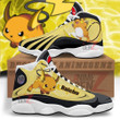 Pokemon Raichu Air Jordan 13 Sneakers Custom Anime Shoes