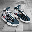 Black Clover Air Jordan 13 Sneakers Nozel SilvaCustom Anime Shoes