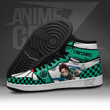 Demon Slayer JD Sneakers Tanjiro Water Breathing Custom Anime Shoes