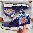 Dragon Ball Shoes Goku Ultra Instinct Air Jordan 13 Sneakers Custom Anime Shoes