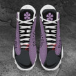 Back Clover Purple Orca Air Jordan 13 Custom Anime Shoes
