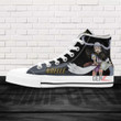 Black Clover Noelle Silva Black Bull High Top Shoes Custom Anime Sneakers