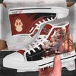 Attack On Titan Colossal Titan High Top Shoes Custom Anime Sneakers