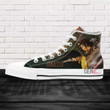 Attack On Titan Hange Zoe Smith High Top Shoes Custom Anime Sneakers
