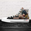 Attack On Titan Mikasa High Top Shoes Custom Anime Sneakers