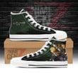 Attack On Titan Reconnaissance Army High Top Shoes Custom Anime Sneakers