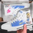 Fairy Tail Lucy Heartfilia High Top Shoes Custom Anime Sneakers