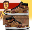 JD Sneakers Fire Force Ogun Montgomery Custom Anime Shoes